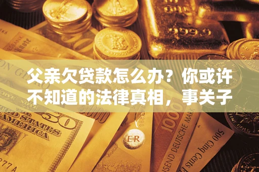 济南父亲欠贷款怎么办？你或许不知道的法律真相，事关子女未来