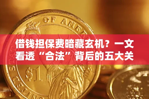 济南借钱担保费暗藏玄机？一文看透“合法”背后的五大关键陷阱