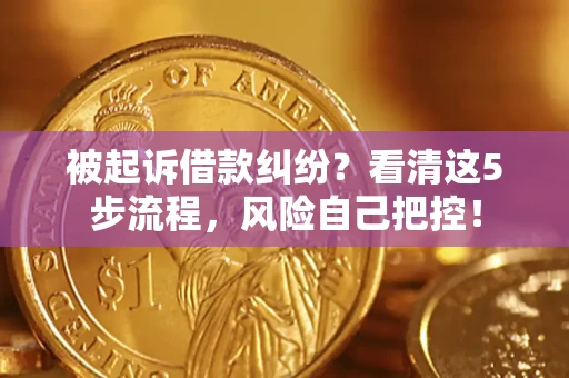 济南被起诉借款纠纷？看清这5步流程，风险自己把控！