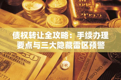 济南债权转让全攻略：手续办理要点与三大隐藏雷区预警